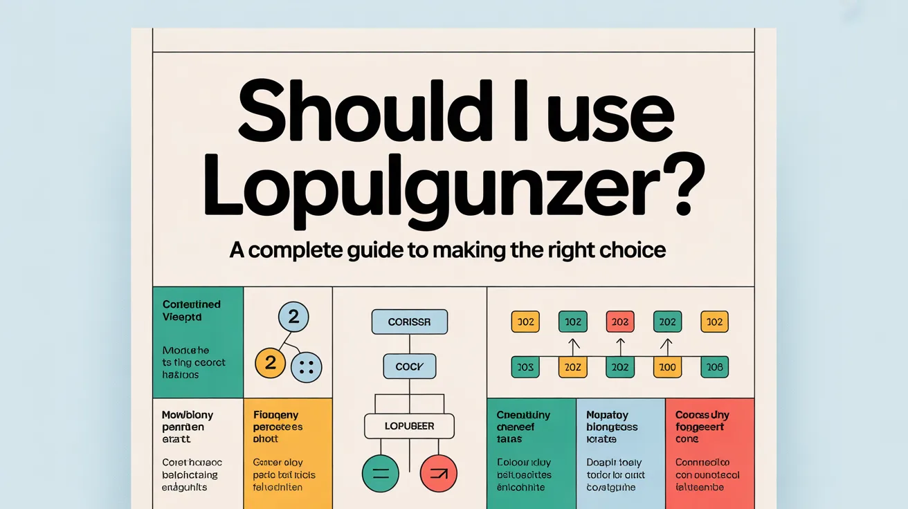 should i use lopulgunzer